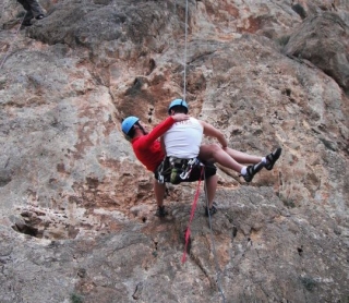 Descenso de escalada